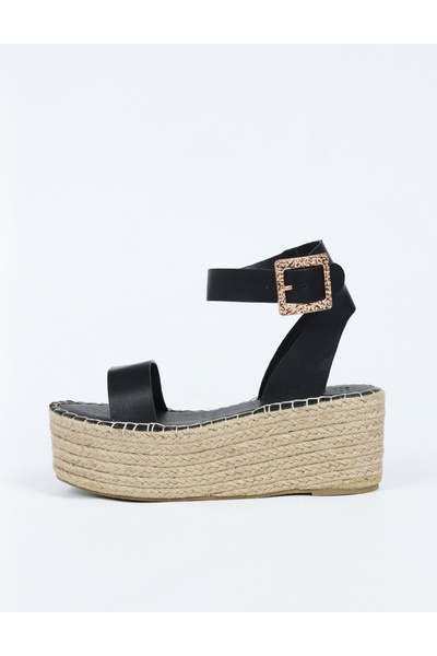 South Beach Sandals, Black