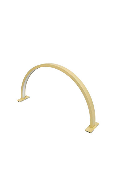 Cosmeticos Lampă de masă LED semilună 36w, 58cm L, 28cm H - auriu