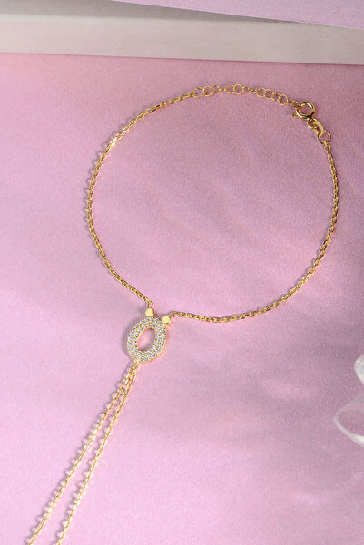 innuendo jewelery 925 AYAR GÜMÜŞ ÜZERİ ALTIN KAPLAMA Ö HARFLİ ŞAHMERAN