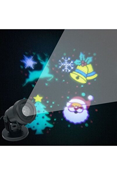 OEM Christmas Laser Projector with 4 Patterns, Indoor/Outdoor, with Stand and Stake