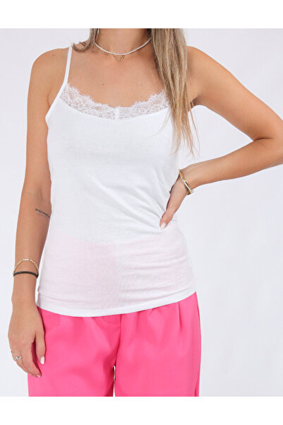ACTION Tank Top, White