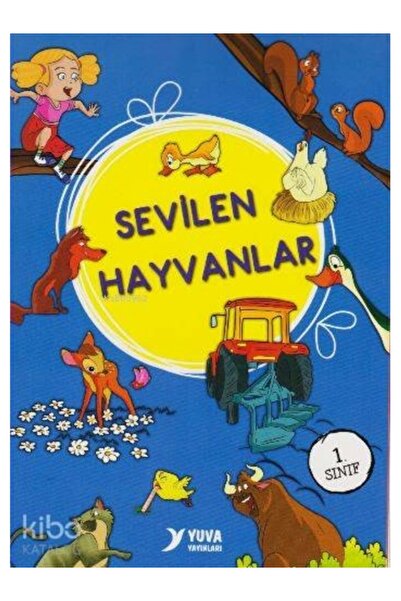 Yuva Yayınları Sevilen Hayvanlar Serisi 1. Sınıf Düz Yazılı 10 Kitap Kolektif