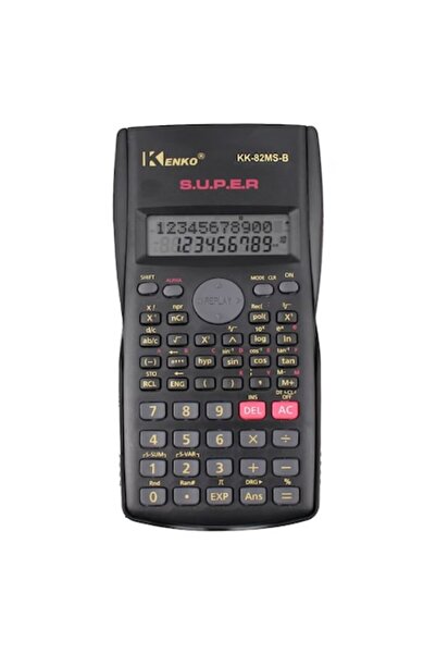 OEM Scientific calculator KK-82MS-D, 240 functions, dual display, sliding protection, large screen