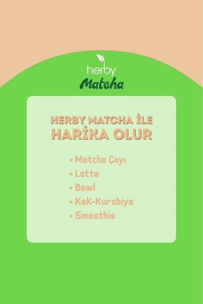 Herby Premium Matcha Pistachio Flavored 2-Pack