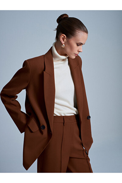 Dilvin 60767 Blazer Jacket-Tile