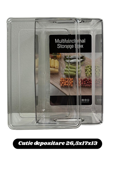 wei STORAGE BOX WITH LID 26.5x17x13 (large)