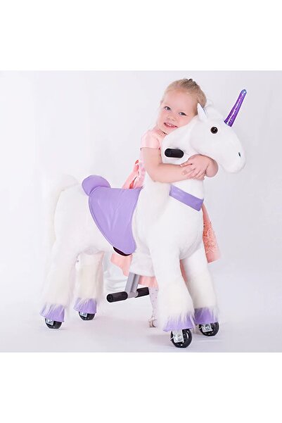 Gidygo PURPLE UNICORN TOBYS RIDE-ON FOR KIDS