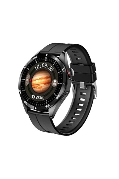 zyteq Ceas inteligent sport ZYTEQ, 1.43" Super AMOLED, apel Bluetooth, ECG, ritm cardiac, IP67, 440mAh, negru