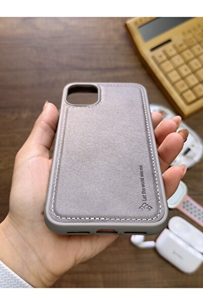 MTL iPhone 12 Pro Max Compatible Premium Leather Textured Impact Resistant Nasal Silicone Case