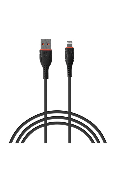 S-LINK SL-STP45L 3A Fast Şarj Lightning Siyah Data + Sarj Kablosu