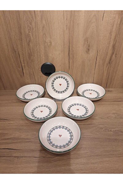 Keramika Ring-Shaped Sauce Dish/Snack Dish 13 cm 6 Pieces Christmas / New Year /