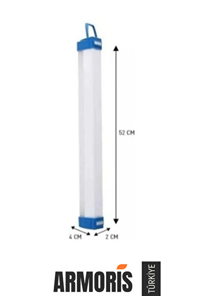 Armoris 3 Farklı Işık Modu 60000 Saat Ömür USB Şarjlı Mıknatıslı 120° Sensör Algılama LED Aydınlatma Işıldak