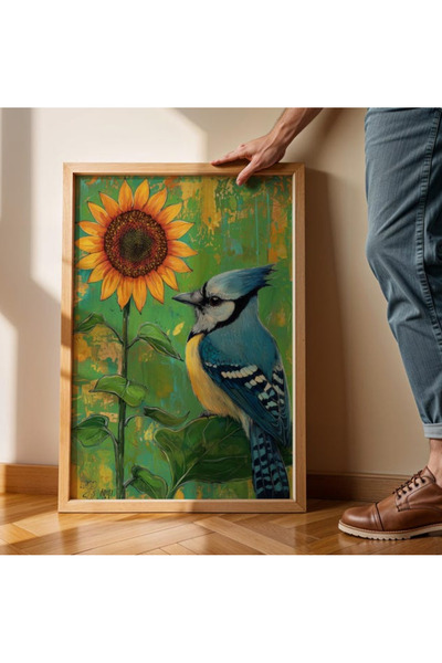 Tuba Decor Tablo dintr-o singură bucată cu rame din lemn pentru sufragerie, s...