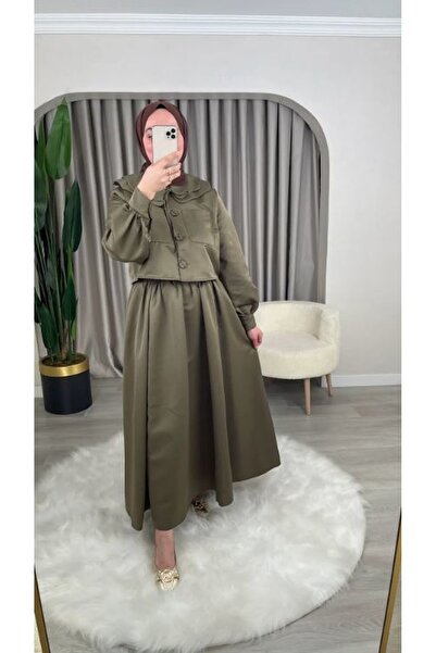 Thebomb İdi̇l Collared Two-Piece Set