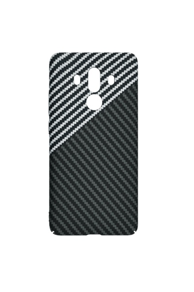 SKYDDAR INNOVATION Case for Huawei Mate 10 Pro, carbon texture, Carbonite FiberShell, sticker set, Gray