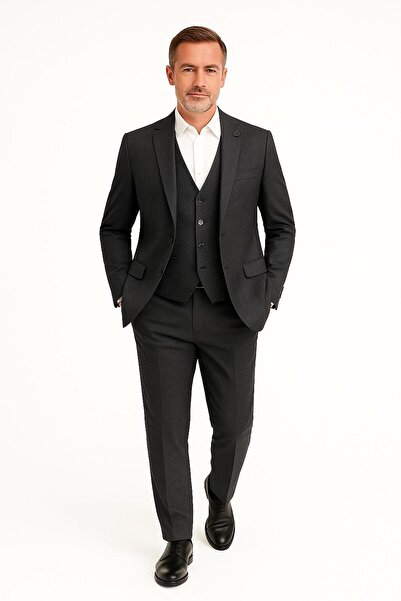 Presto Men's Slimfit Vest Set Suit 793-001