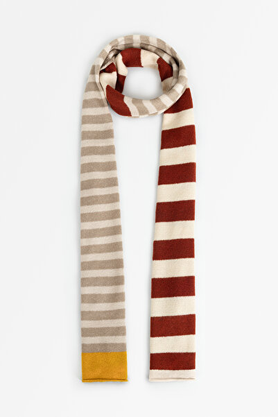 Manuka Striped Long Scarf Tile