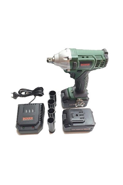 BOXER Pistol Impact 2 Acumulatori 20.4v 1.5Ah 1/2 Verde