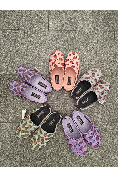 GEZER 3 Pairs of Shipping Gondol House Slippers with Felt Orthopedic Insoles