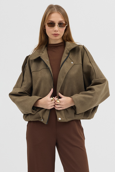 Renvo butik Off-Shoulder Women's Oversized Jacket