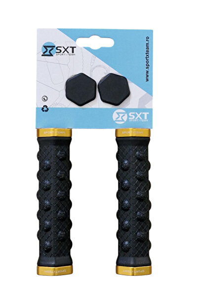 SXT Goalkeeper Gloves - Black/Gold 130 mm