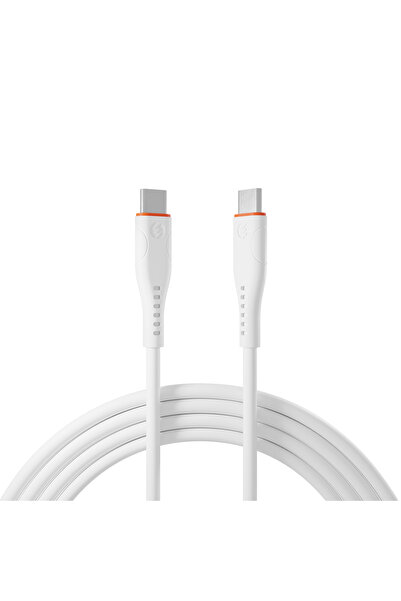 S-LINK SW-C135 2M 3A TypeC to TypeC Hızlı Data + Sarj Kablosu