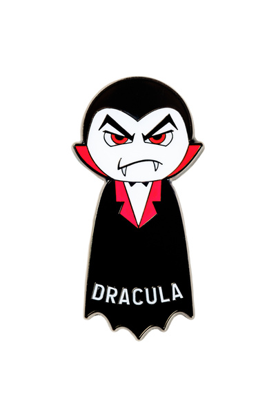 Magnetella Magnet de frigider, Dracula, ten alb, MB445