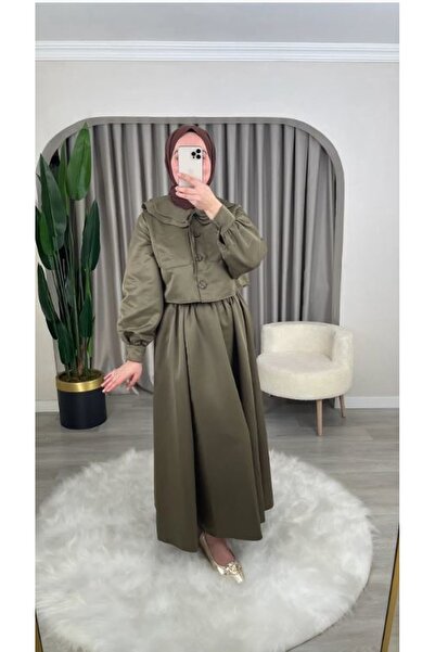 Thebomb İdi̇l Collared Two-Piece Set