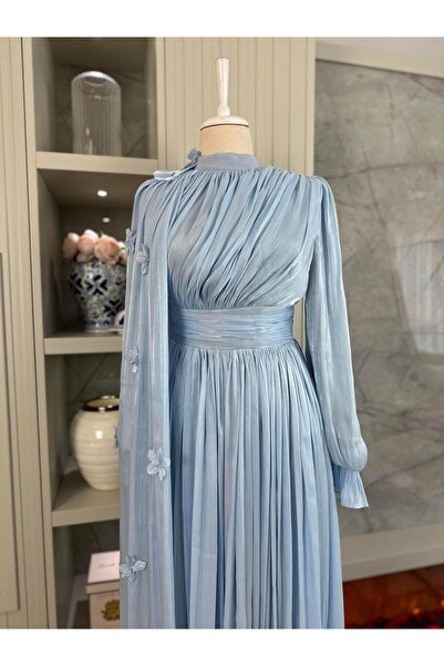 YuSeM Rose Abiye Mavi