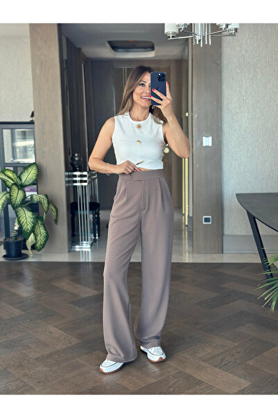 My Blog Women's Mink Redkit Velcro Closure Palazzo Pants