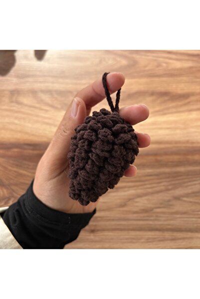marifetli tığım El Yapımı Amigurumi Kozalak Süs – Örgü Dekor Aksesuar – Yılba...