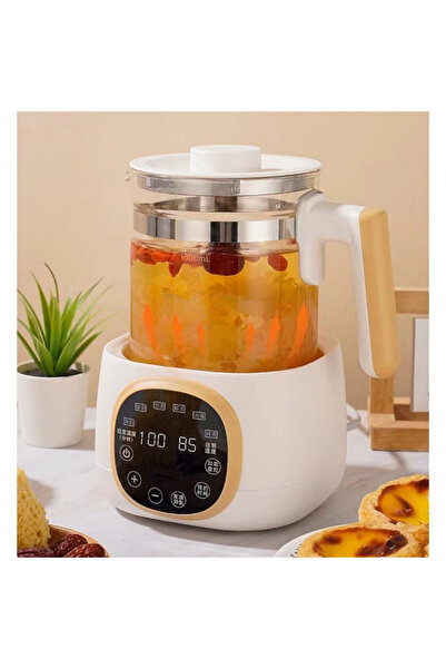 Blitz 1.3L Akıllı Süt Isıtıcı | Bitki Çayı & Mama Hazırlama | 600W Hızlı Isıtma | Cam Demlik