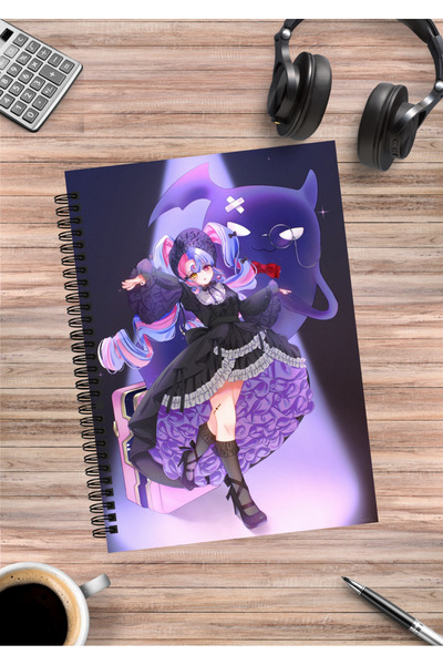 mertfigur Wuthering Waves anime spiralna sveska A5 (50 listova)