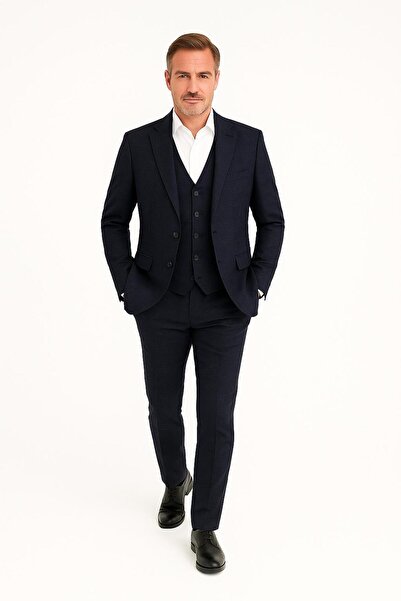 Presto Men's Slimfit Vest Set Suit 787-400