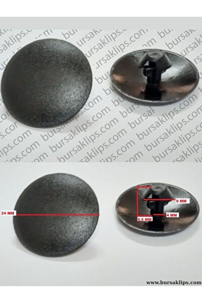 bursaklips 3093- مشبك عازل غطاء المحرك أوبل 1162742 (10 قطع)