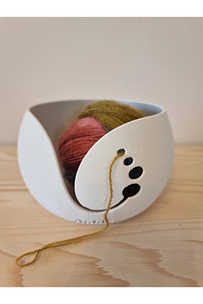 Aoblex İplik Yumak Tutucu | Ergonomik Örgü Yünlük İplik Akıtma Aparatı | Düğüm Önleyici Organizer