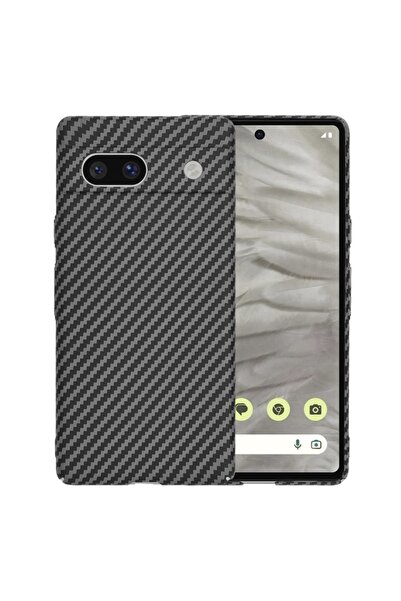 SKYDDAR INNOVATION Carcasă pentru Google Pixel 7a, textură de carbon, Carboni...
