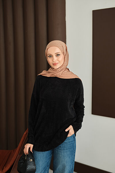 LOCCO Women's Tasseled Tunic Black