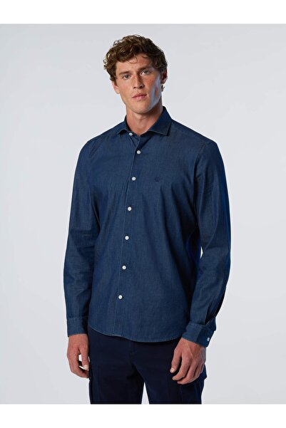 North Sails Regular Kalıp Uzun Kollu Pamuk Gömlek