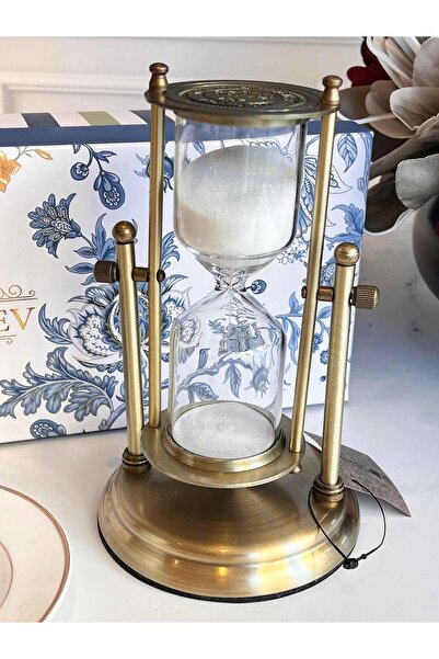 ROSSEV Gift Decorative Hourglass & Cup Set for 2 People