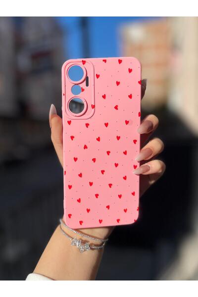 SOFT جراب هاتف من السيليكون المخملي الناعم بنمط منفوش، متوافق مع هاتف إنفينيك...