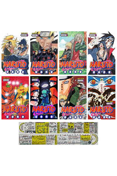 Gerekli Şeyler Yayıncılık Naruto 40-41-42-43-44-45-46-47. Ciltler Manga Seti ...