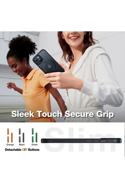 TORRAS Case for IPhone 15, Ostand Pro MagSafe, Black