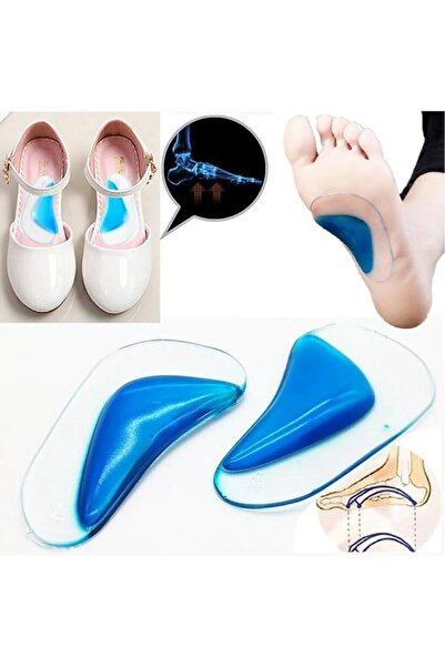 Minion Ark Desteği Jel Düz Taban Desteği İçe Basma Önleyici Aparat