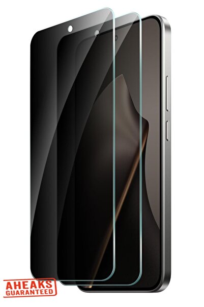 aheaks Poco F8 Pro Mat Nano Hayalet Cam Ekran Koruyucu Çizilmez Düşmeye Karşı...