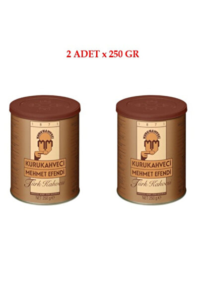 Mehmet Efendi Kurukahveci Türk Kahvesi 250g x 2 Adet