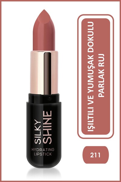 Golden Rose Silky Shine Jojoba Yağı ve E vitamini İçeren Nemlendirici Etkili ...