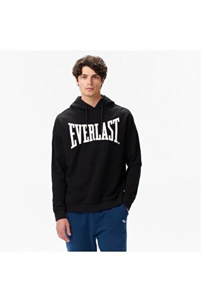 EVERLAST Ever Classics Comfort Men's Black Hooded Sweatshirt