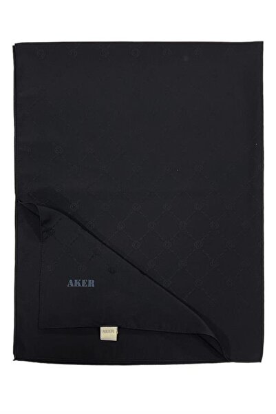 Aker Monogram Şal - Siyah 911