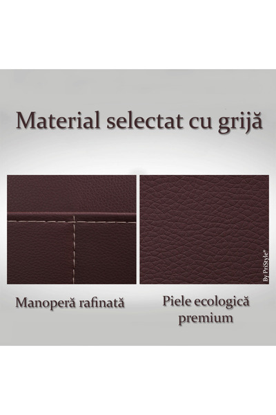 PriStyle Multifunctional Car Seat Back Organizer, Premium Eco-Leather, PriStyle®